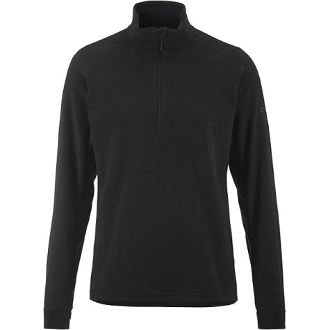 CRAFT CORE EXPLORE FLEECE MIDLAYER  UOMO BLACK