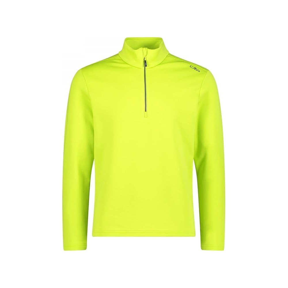 PILE MEZZA ZIP CMP UOMO STRECH GIALLO FLUO