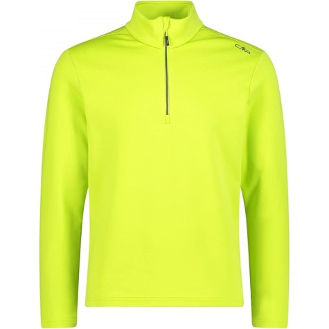 PILE MEZZA ZIP CMP UOMO STRECH GIALLO FLUO