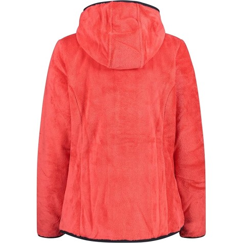 CMP DONNA JACKET FIX HOOD PILE