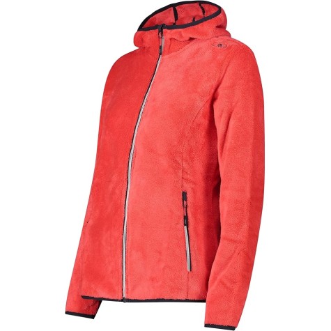 CMP DONNA JACKET FIX HOOD PILE