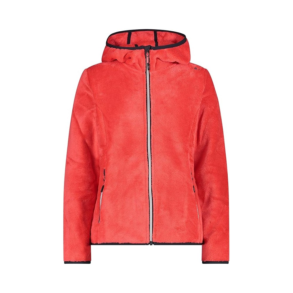 CMP DONNA JACKET FIX HOOD PILE
