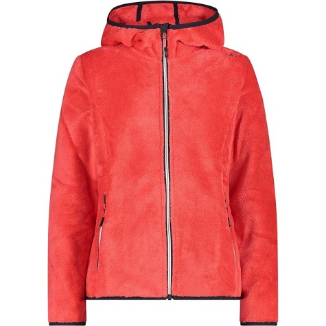 CMP DONNA JACKET FIX HOOD PILE