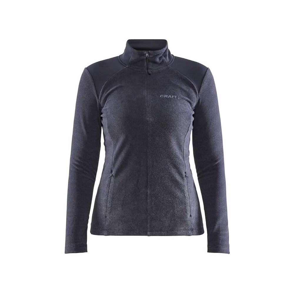 CRAF DONNA MEZZA ZIP CORE EDGETHERMAL GRIGIO