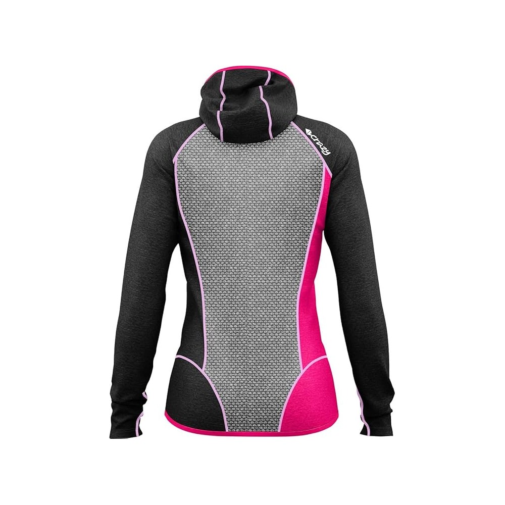CRAZY PULL IONIC ZIP LUNGA DONNA