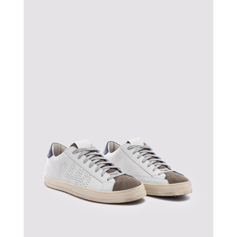 P448 COJOHN  UOMO WHITE OLIVE
