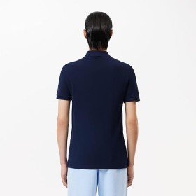 POLO LACOSTE SLIM 4012 166 BLU UOMO 2