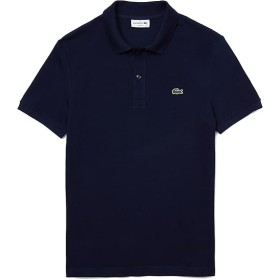 POLO LACOSTE SLIM 4012 166 BLU UOMO