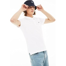 POLO LACOSTE SLIM 4012 001 UOMO BIANCO