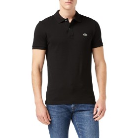POPO LACOSTE SLIM 4012 031 NERO UOMO 2