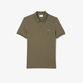 POLO LACOSTE SLIM 4012 BWY UOMO VERDE
