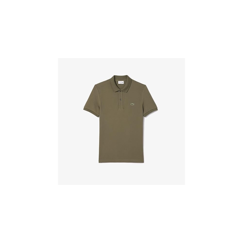 POLO LACOSTE SLIM 4012 BWY UOMO VERDE