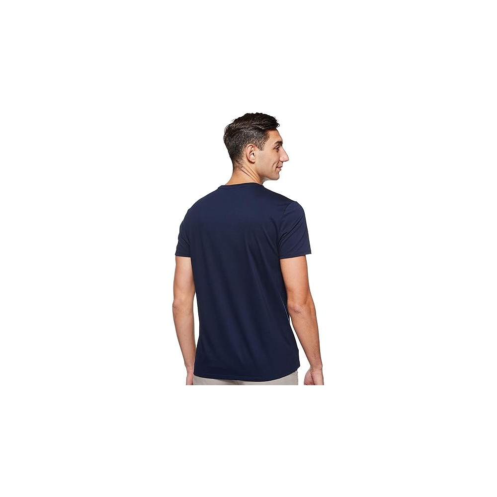 T SHIRT LACOSTE 6709 166 BLU UOMO