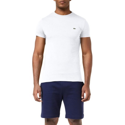 T SHIRT LACOSTE 6709 001 BIANCO UOMO