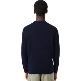 MAGLIONE COTONE LACOSTE UOMO 0128 BLU 2