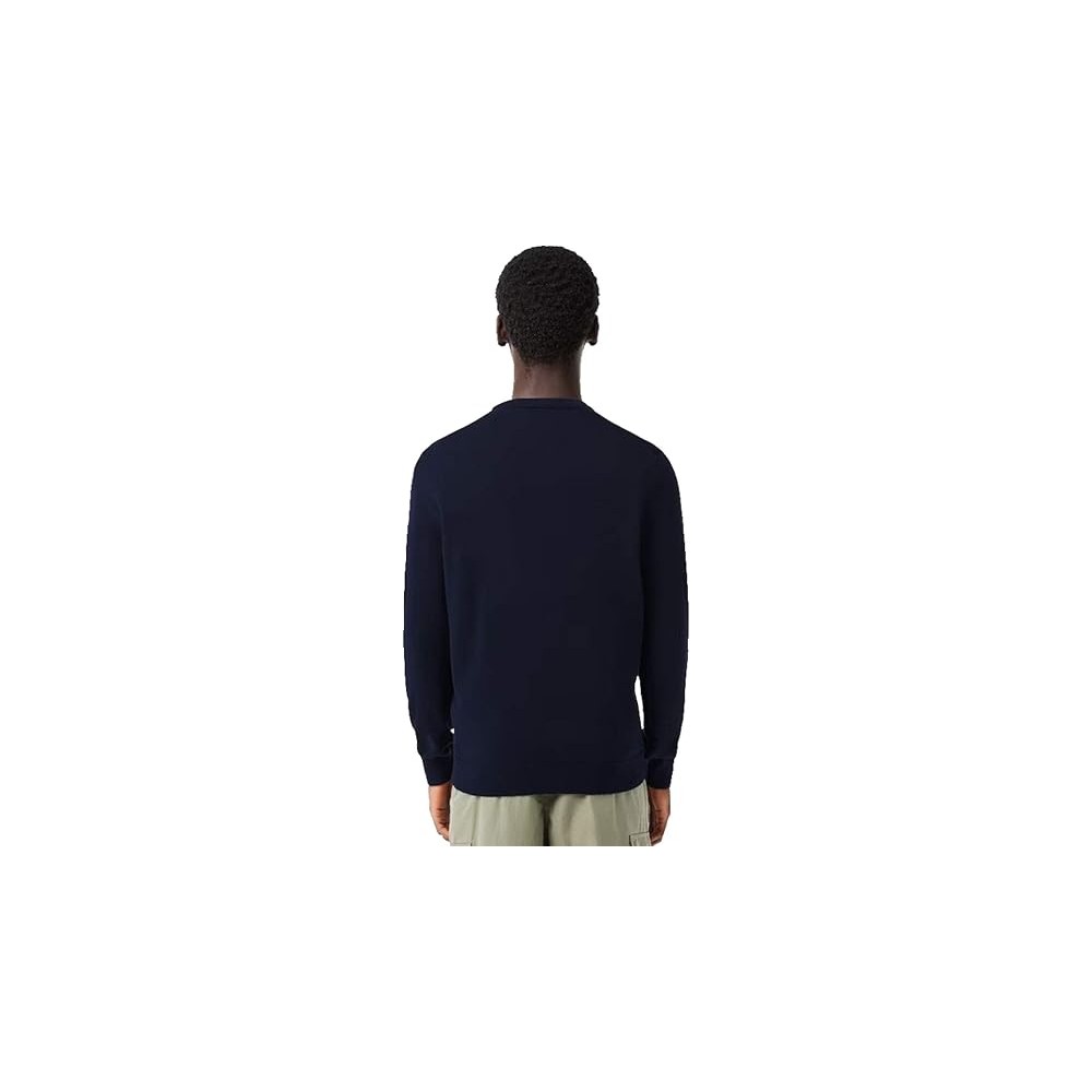 MAGLIONE COTONE LACOSTE UOMO 0128 BLU