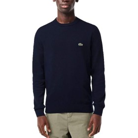 MAGLIONE COTONE LACOSTE UOMO 0128 BLU