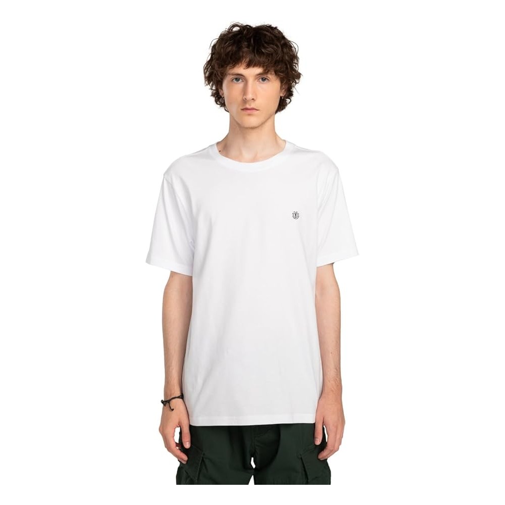 t shirt element crail ss uomo BIANCO