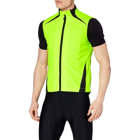 gilet cmp runningman vest giallo fluo uomo