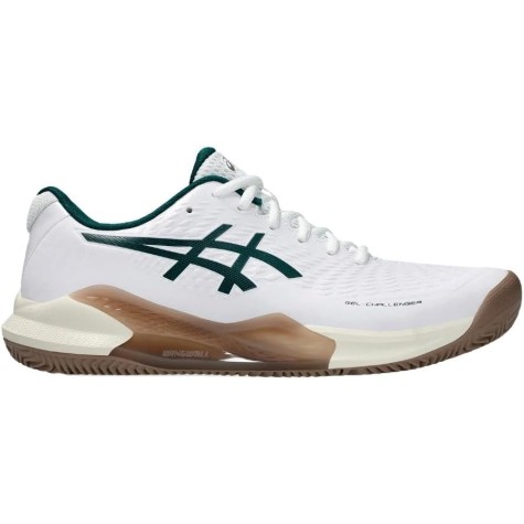 ASICS GEL CHALLENGER 14 CLAY BIANCO VERDE UOMO