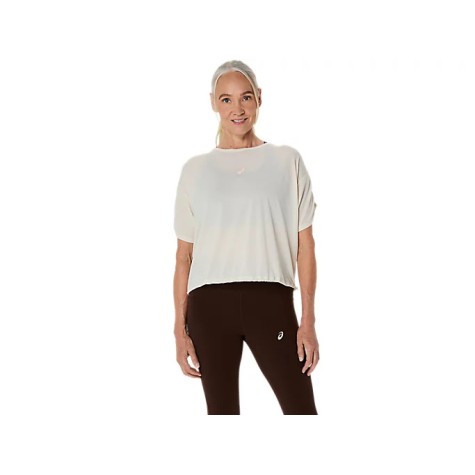 ASICS T-SHIRT BIRCH HEATHER RUNNING W