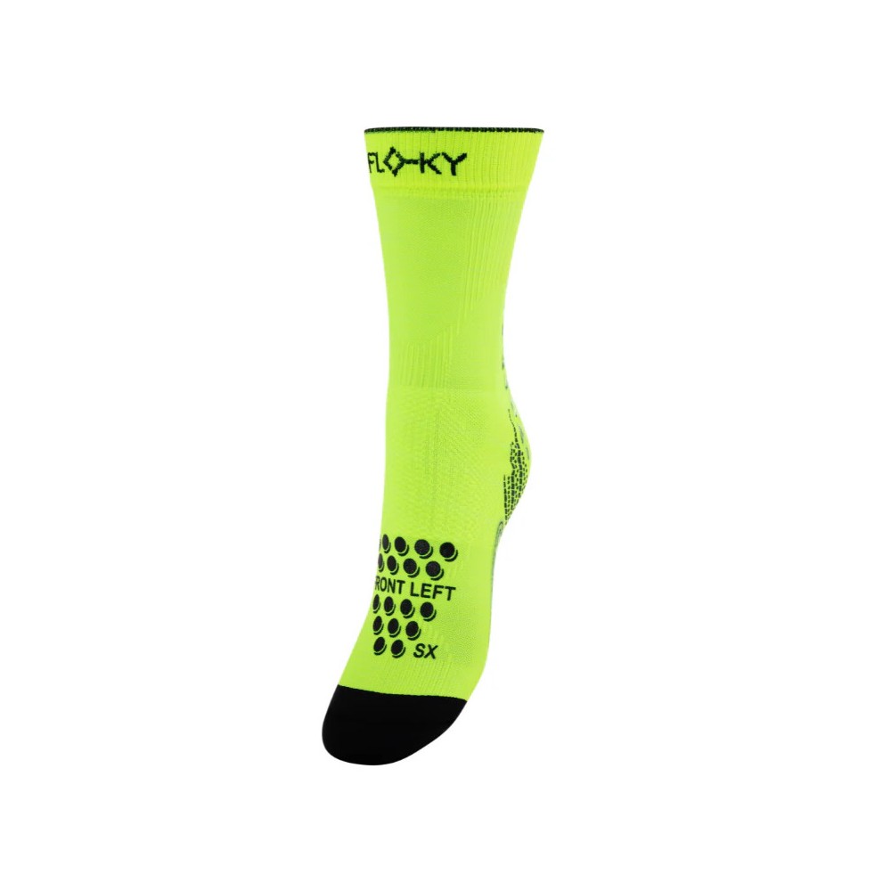 calza mach floky yellow fluo