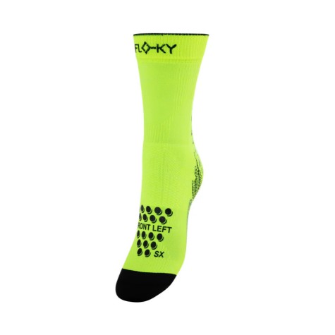 calza mach floky yellow fluo