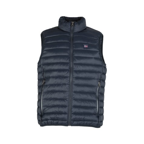 GILET SMANICATO NORWAY MAN VEST NAVY UOMO