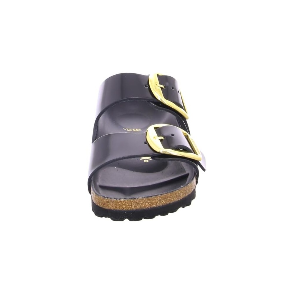 BIRKENSTOCK ARIZONA BIG BUCKLE HIGT SHINE BLACK