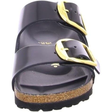 BIRKENSTOCK ARIZONA BIG BUCKLE HIGT SHINE BLACK