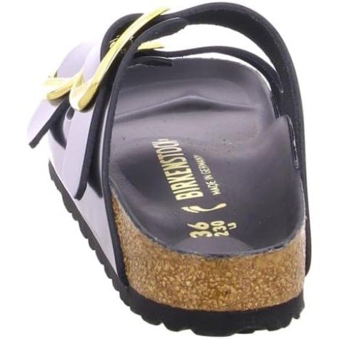 BIRKENSTOCK ARIZONA BIG BUCKLE HIGT SHINE BLACK