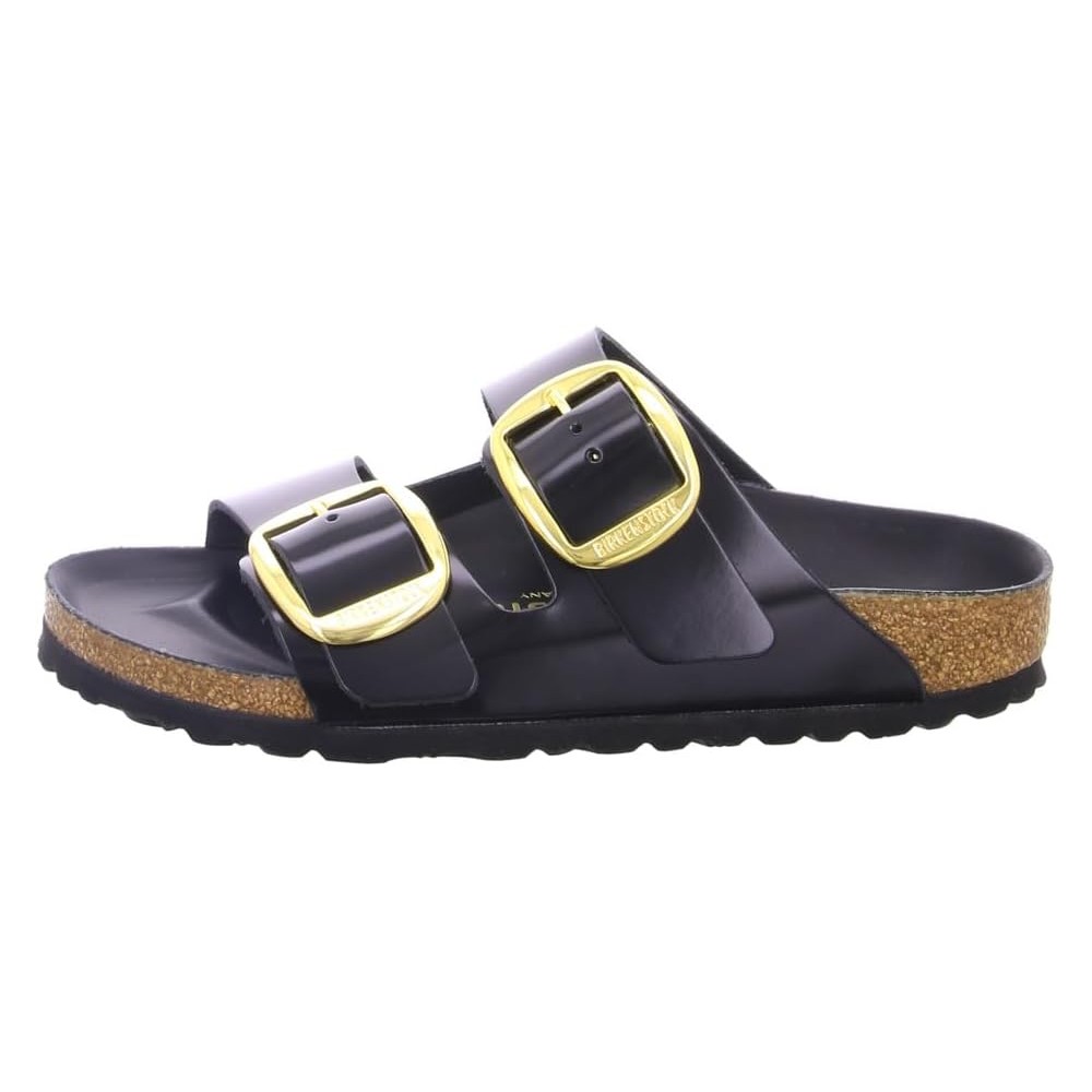BIRKENSTOCK ARIZONA BIG BUCKLE HIGT SHINE BLACK