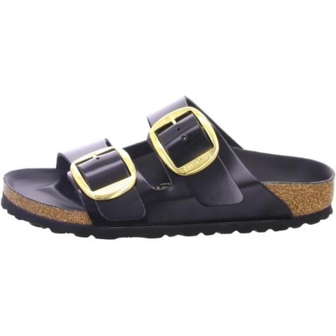 BIRKENSTOCK ARIZONA BIG BUCKLE HIGT SHINE BLACK