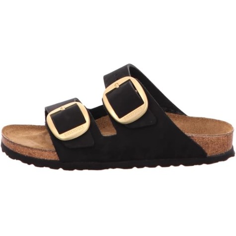BIRKENSTOCK ARIZONA BIG BUCKLE BLACK
