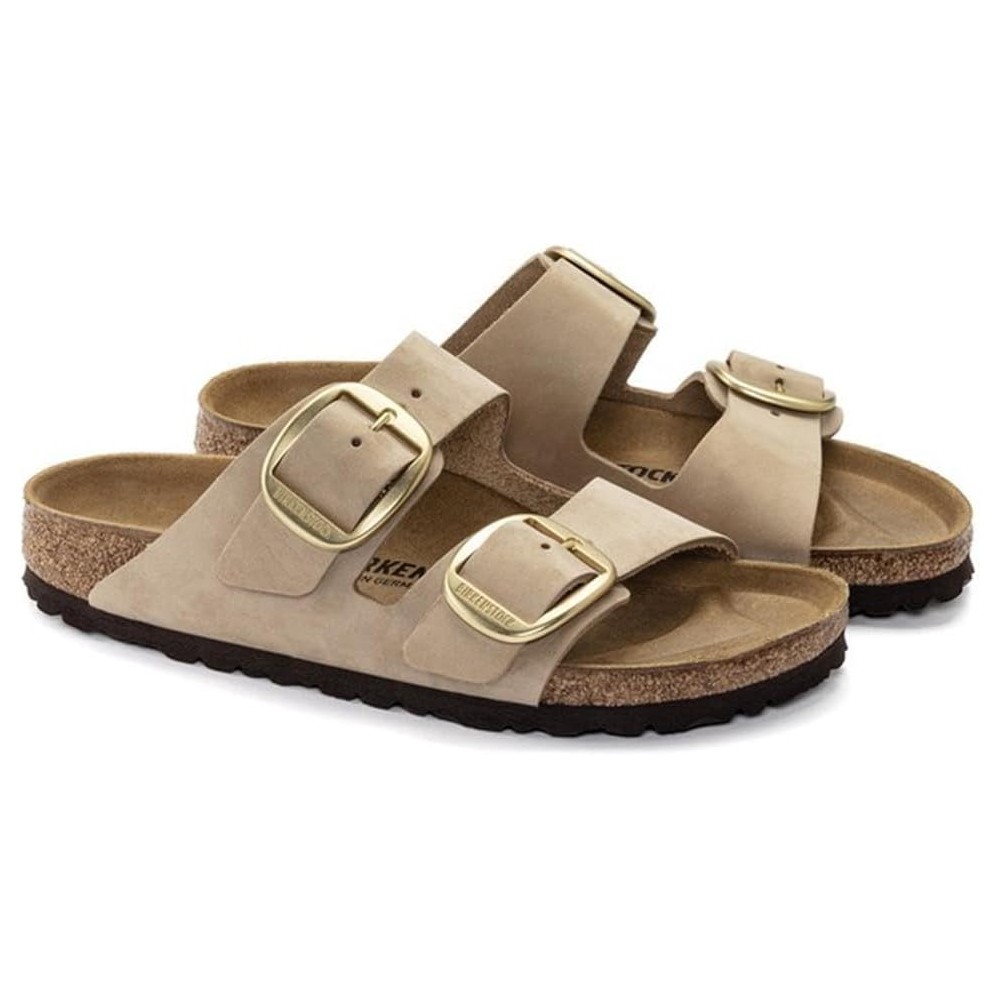 BIRKENSTOCK ARIZONA BIG BUCKLE SANDCASTLE
