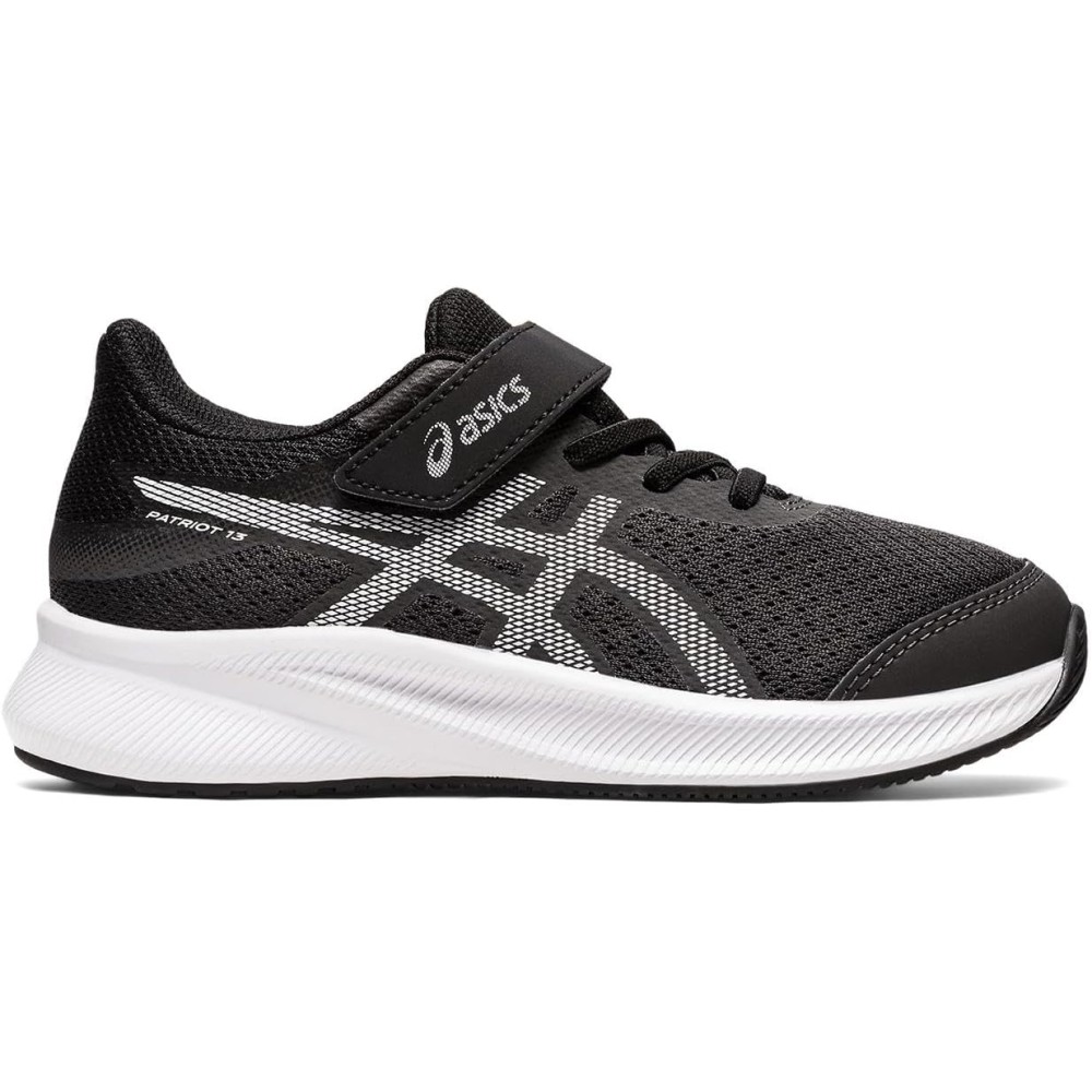 ASICS KIDS PATRIOT 13 PS  GRAPHITE GRAY BLACK