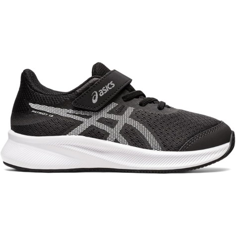 ASICS KIDS PATRIOT 13 PS  GRAPHITE GRAY BLACK