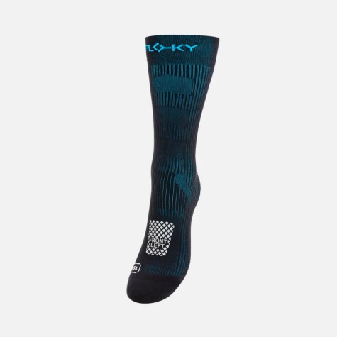 CALZA RUN MEDIUM FLOKY NERA AZZURRO