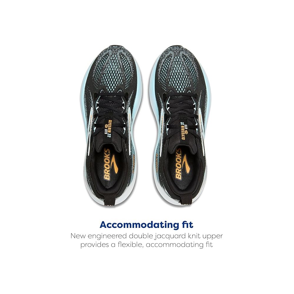 BROOKS GLYCERIN GTS 22 UOMO BLACK ATOMIZER...