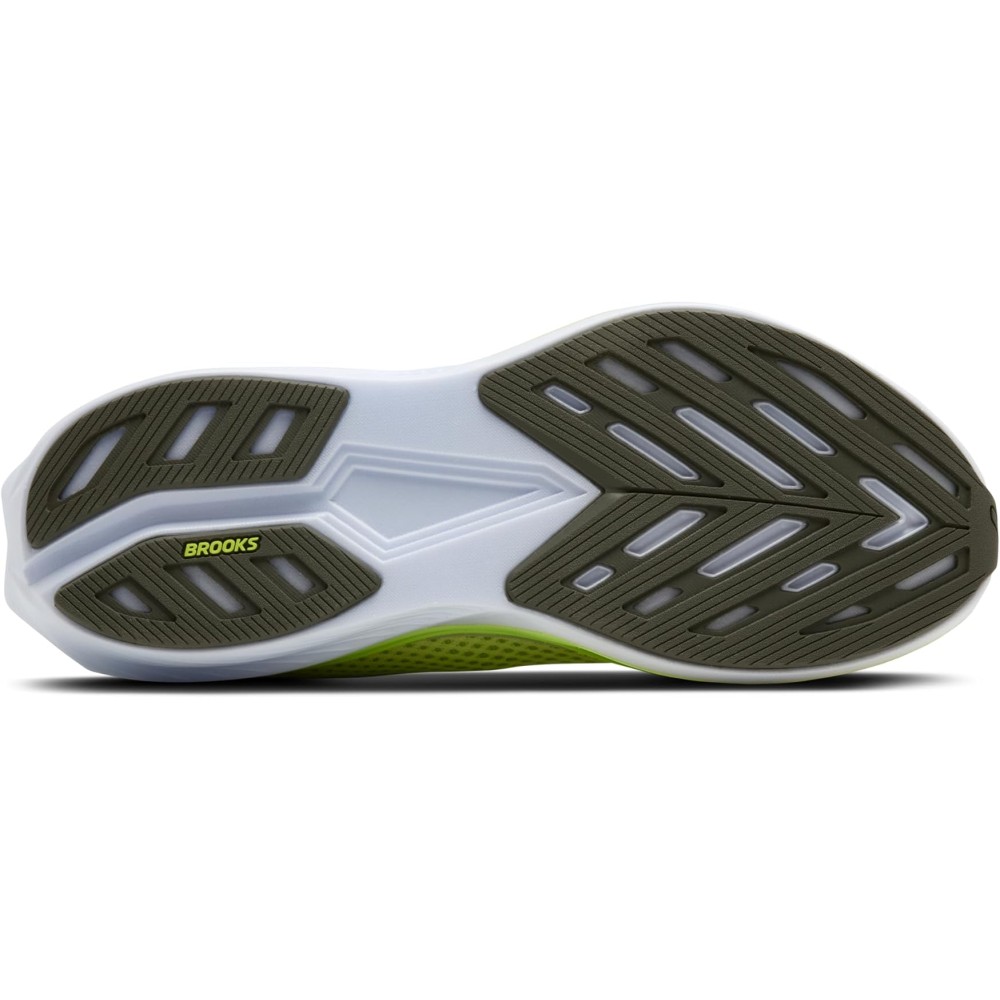 BROOKS HYPERION 3 UOMO SUNNY LIME OLIVE WHITE