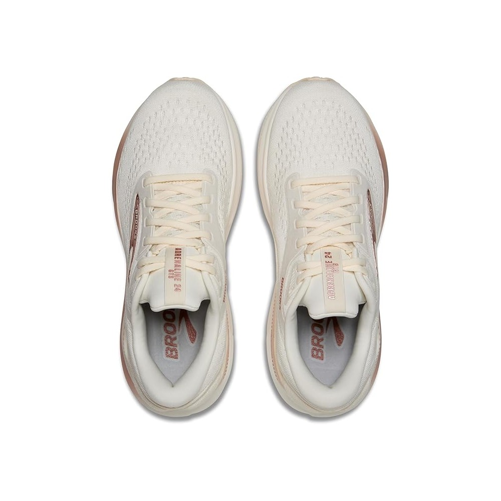 BROOKS ADRENALINEGTS 24 COCONUT ROSE GOLD WHITE