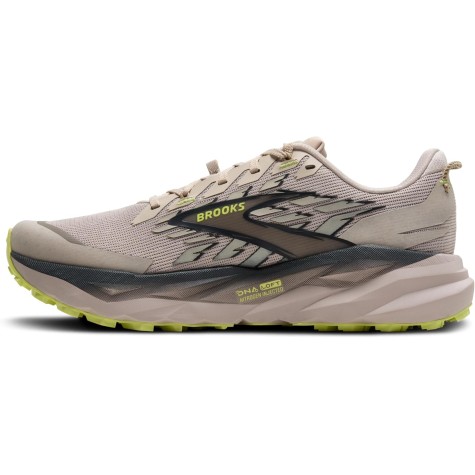 BROOKS CASCADIA 19 UOMO CHATEAU EBONY SUNNY LIME