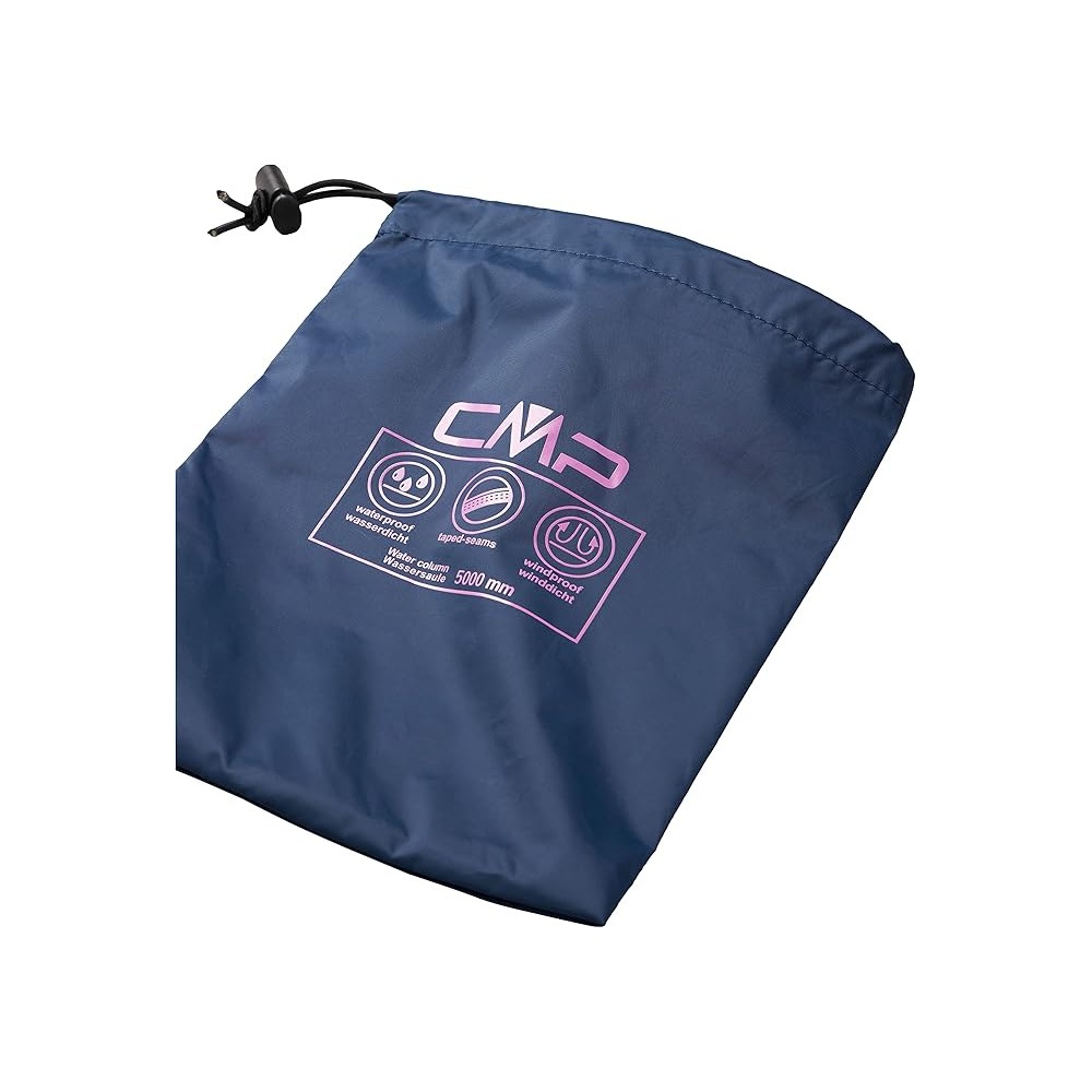 CMP ANTIPIOGGIA KID J JACKET RAIN FX HOOD BLU...