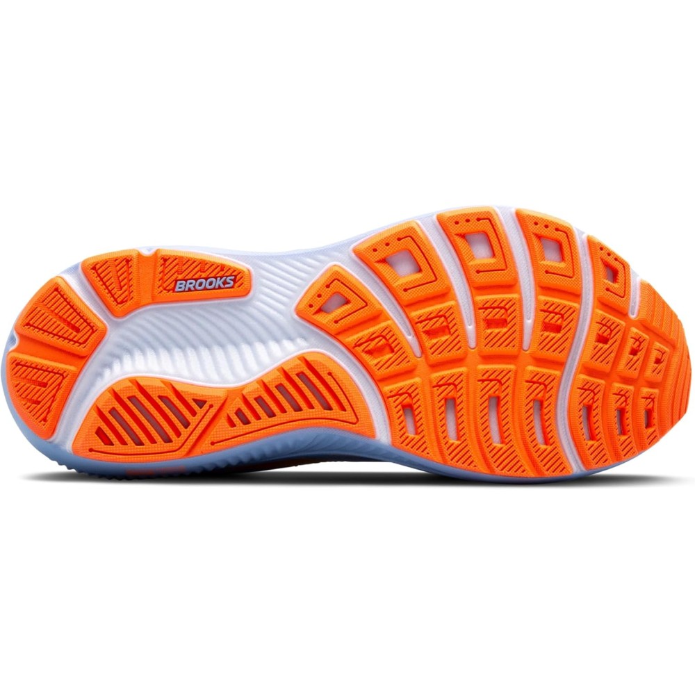 BROOKS GHOST 17 WOMAN BLUE HIRON WHITE ORANGE
