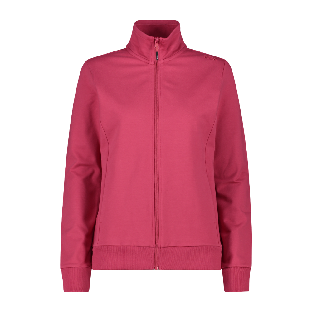 felpa zip lunga cmp woman peonia