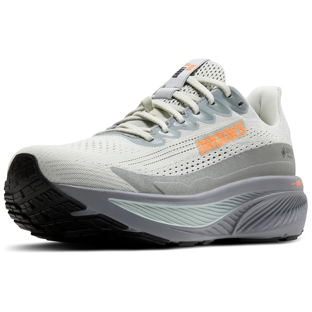 BROOKS 17 GTX UOMO SMOKE PRIME GRAY ORANGE
