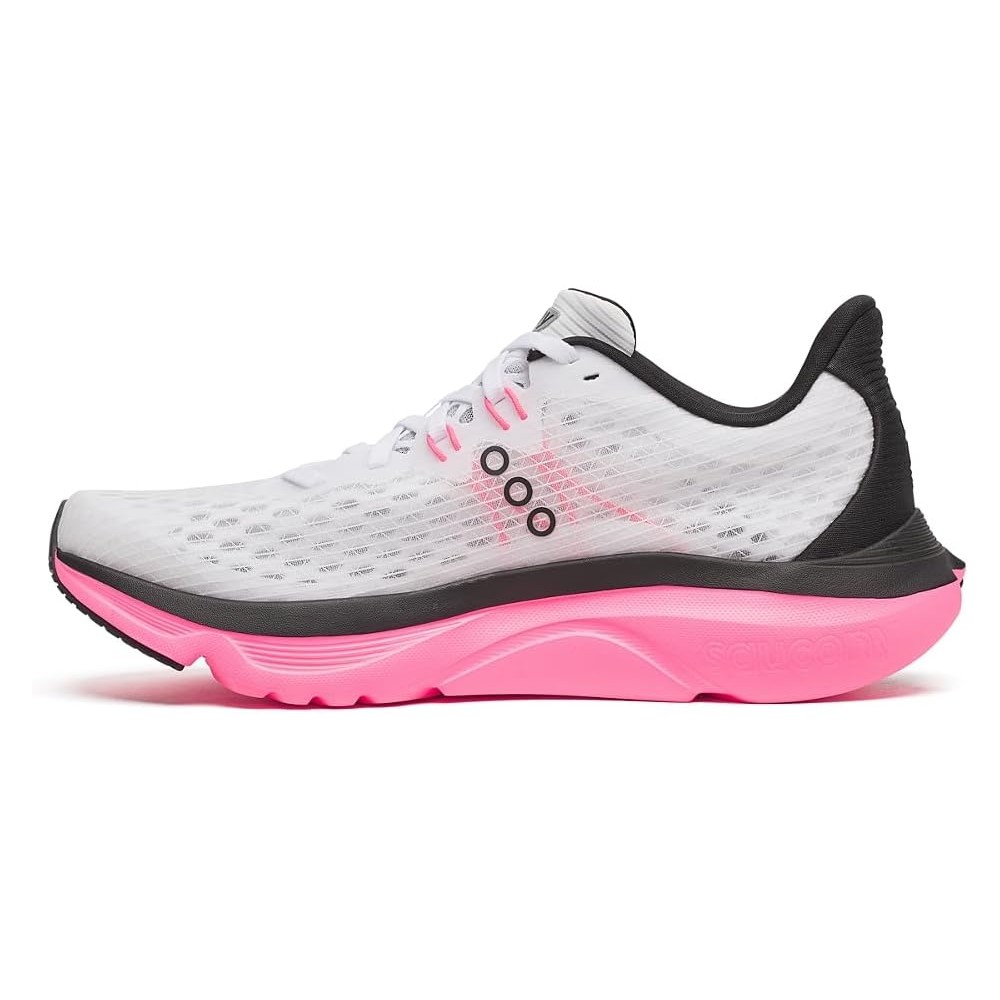 SAUCONY KINVARA 16 WOMAN WHITE BLACK