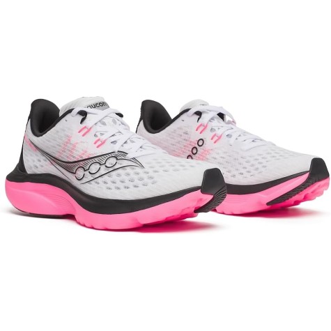 SAUCONY KINVARA 16 WOMAN WHITE BLACK