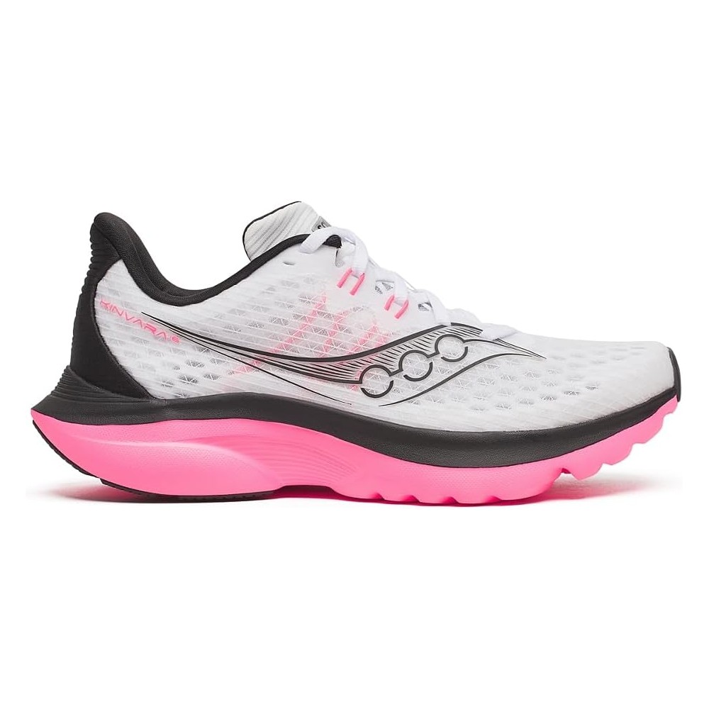 SAUCONY KINVARA 16 WOMAN WHITE BLACK