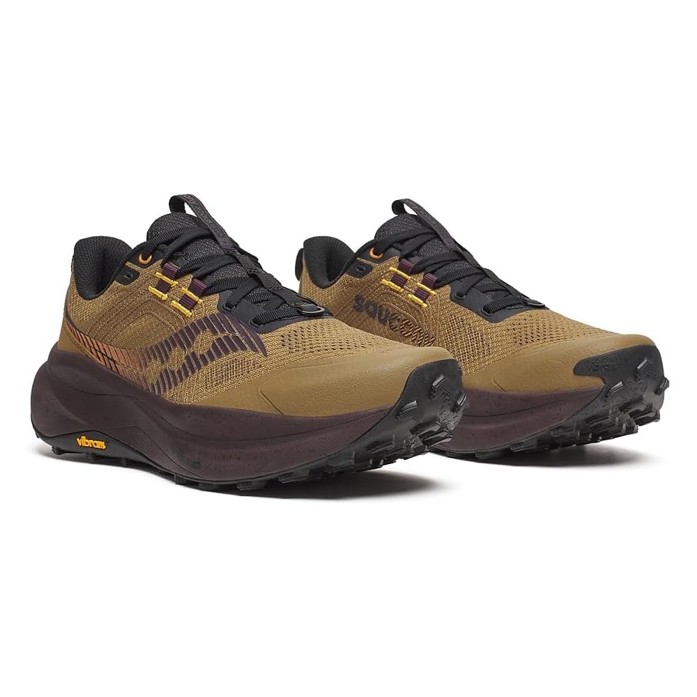SAUCONY XODUS ULTRA 4 UOMO KODIAK WINE BRUN